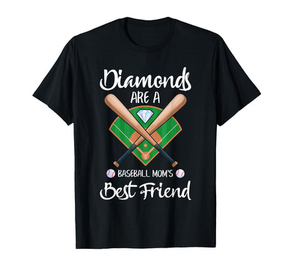 Funny Baseball Mom T-Shirt - Casual Everyday Wear Unisex - T-Shirt, Sweatshirt, Hoodie
