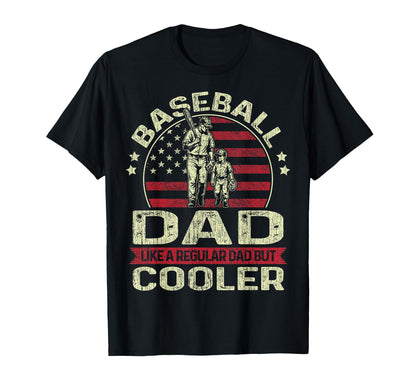Baseball Dad Like Regular Dad But T-Shirt - Custom Art Print for Adults - T-Shirt, Sweatshirt, Hoodie