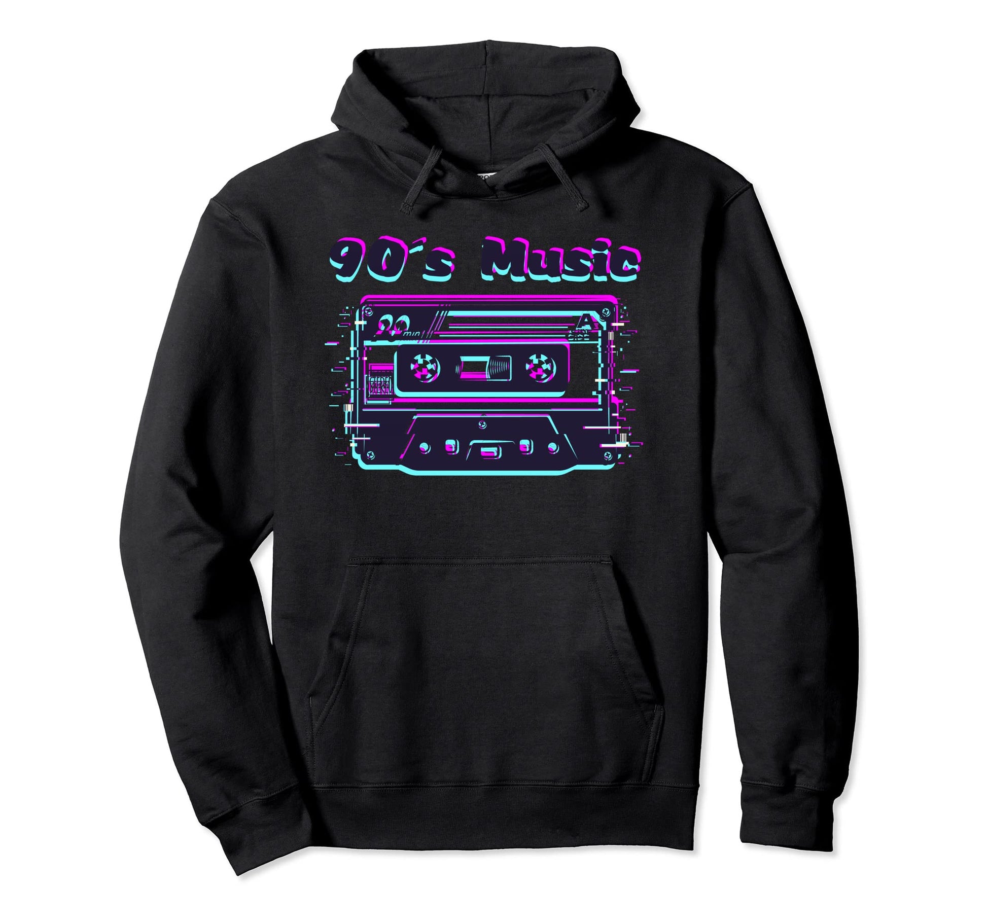 90S Outfit Vaporwave Aesthetic Cassette Hoodie - Trendy Graphic Unisex - T-Shirt, Sweatshirt, Hoodie
