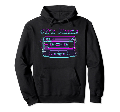 90S Outfit Vaporwave Aesthetic Cassette Hoodie - Trendy Graphic Unisex - T-Shirt, Sweatshirt, Hoodie