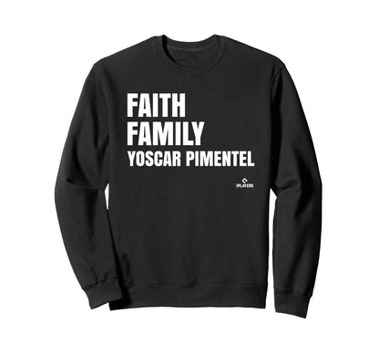 Faith Family Yoscar Pimentel Sweatshirt - Trendy Graphic for Adults - T-Shirt, Sweatshirt, Hoodie