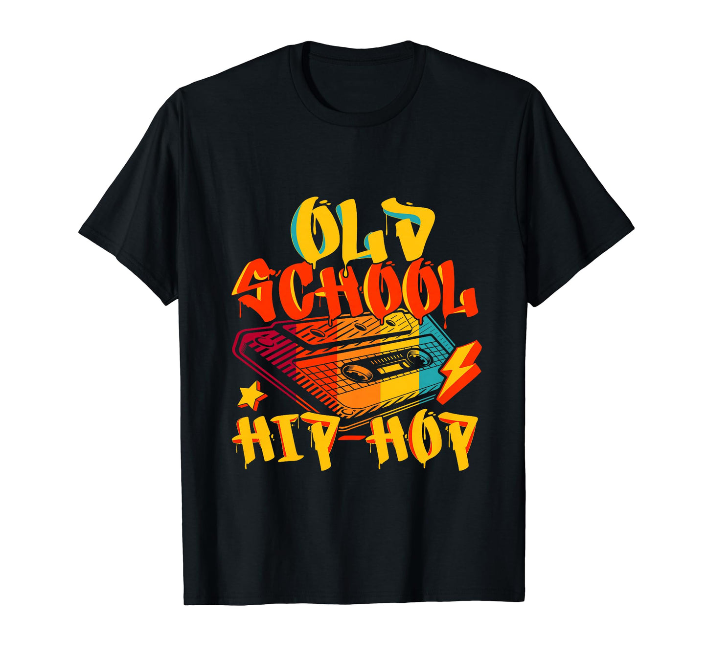 Old School 80S 90S Hip Hop Graffiti T-Shirt - Graphic Print for Adults - T-Shirt, Sweatshirt, Hoodie