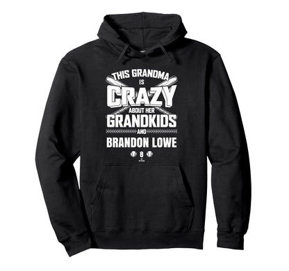 Grandma Crazy Brandon Lowe Tampa Bay Hoodie - Minimalist Print Unisex - T-Shirt, Sweatshirt, Hoodie