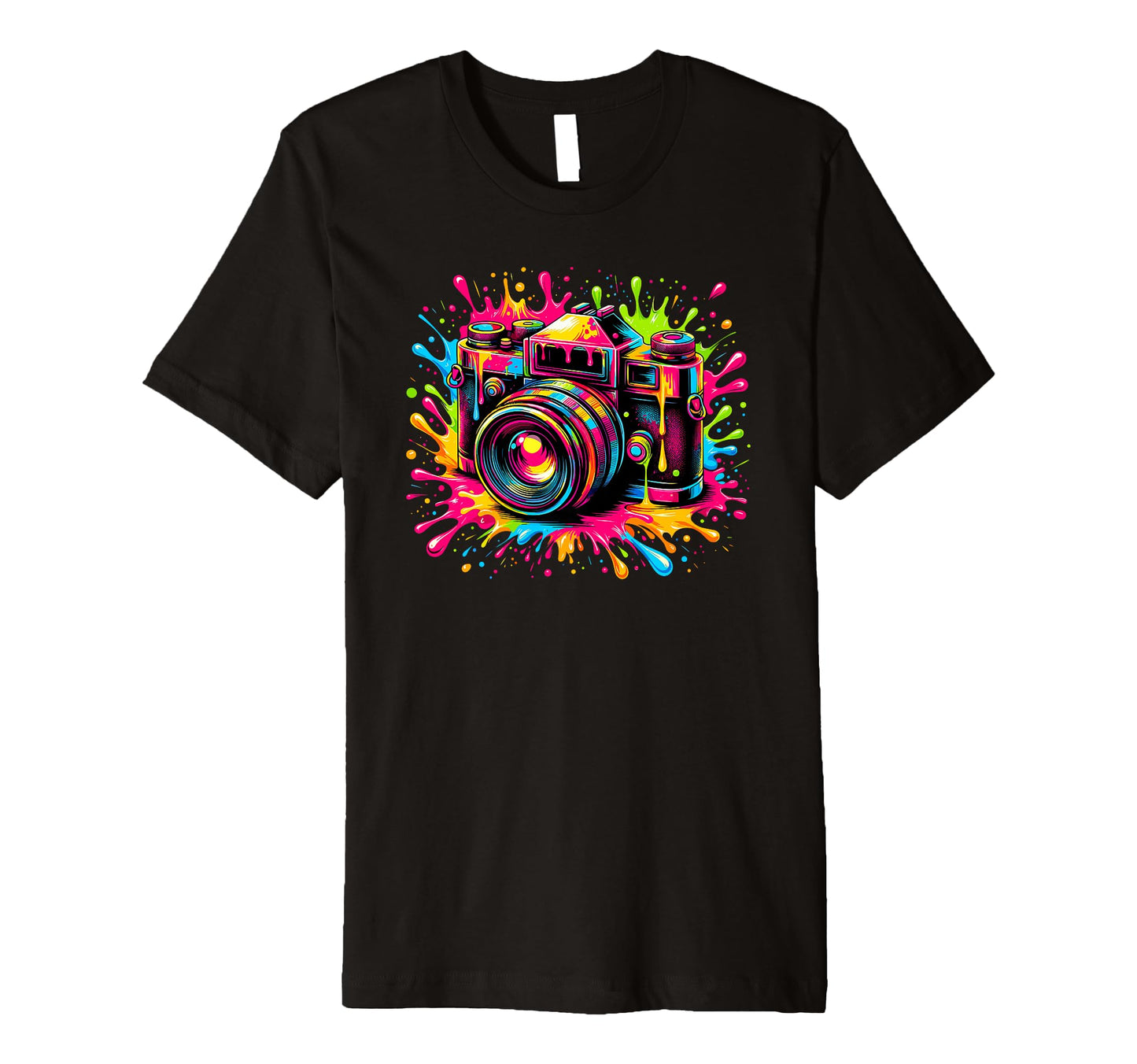Camera Photographer Photography T-Shirt - Graphic Print Men Women - T-Shirt, Sweatshirt, Hoodie