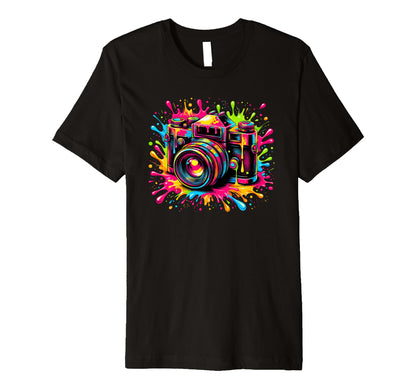 Camera Photographer Photography T-Shirt - Graphic Print Men Women - T-Shirt, Sweatshirt, Hoodie