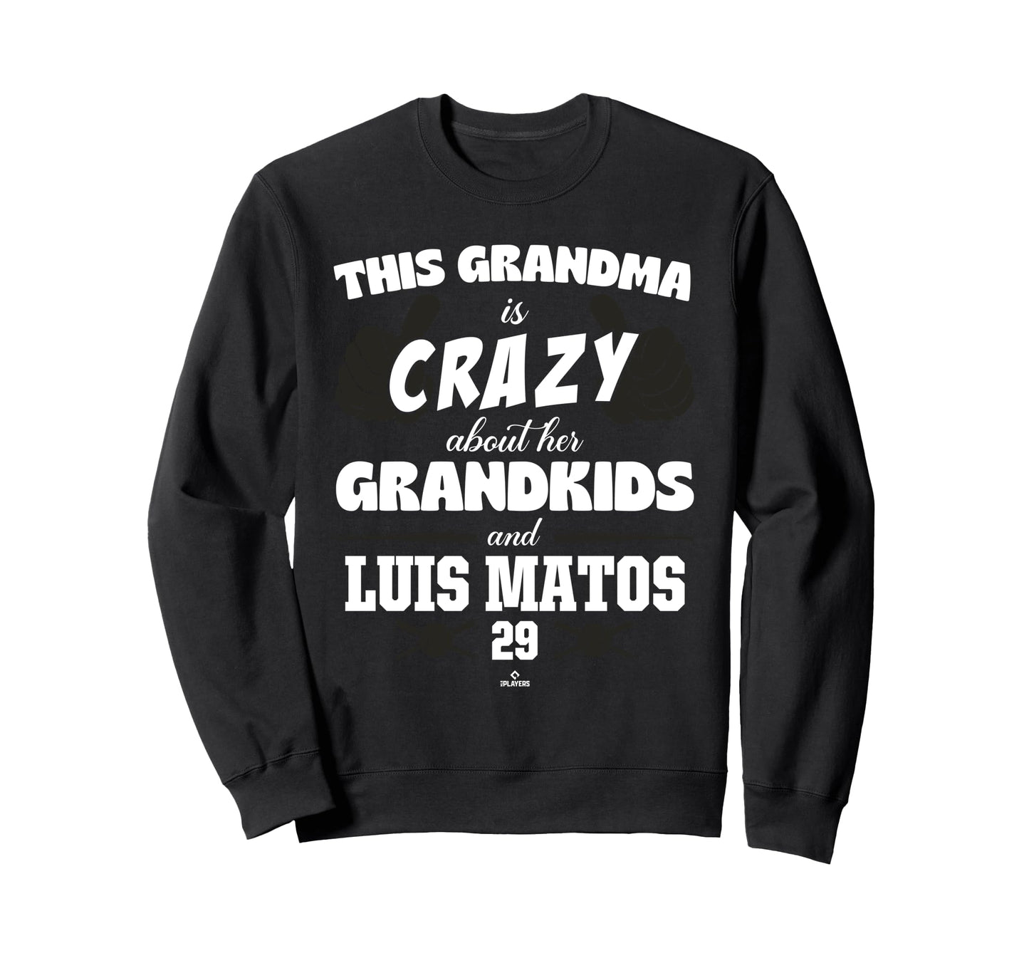 Grandma Crazy Luis Matos San Sweatshirt - Trendy Graphic Men Women - T-Shirt, Sweatshirt, Hoodie