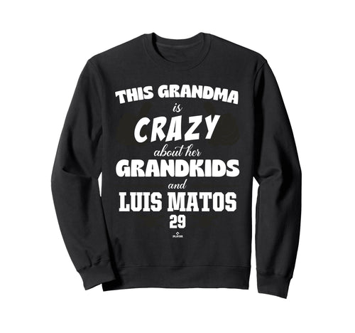 Grandma Crazy Luis Matos San Sweatshirt - Trendy Graphic Men Women - T-Shirt, Sweatshirt, Hoodie