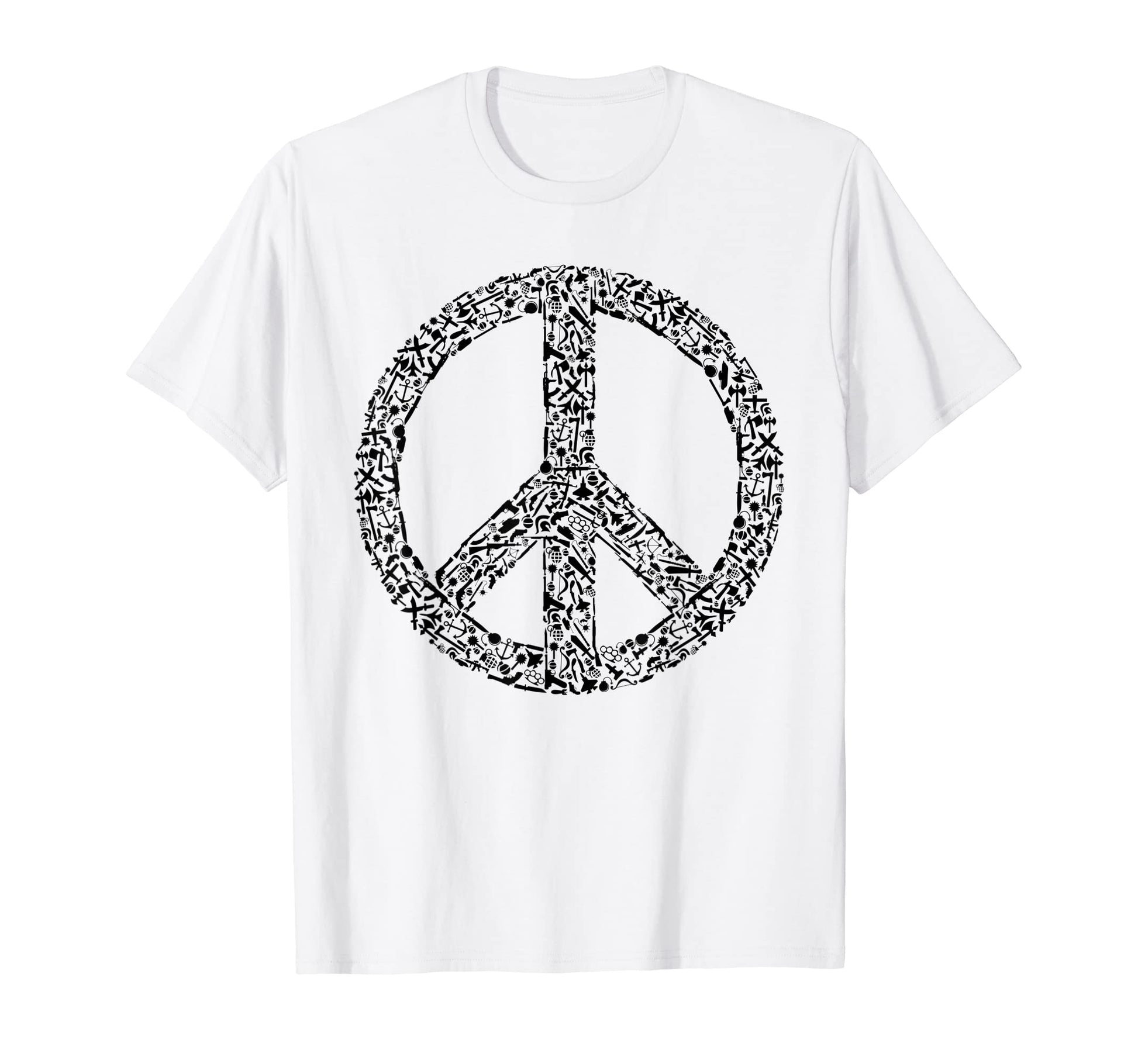 Rhyme Peace Peace Love Symbol T-Shirt - Fun Novelty Design for Adults - T-Shirt, Sweatshirt, Hoodie