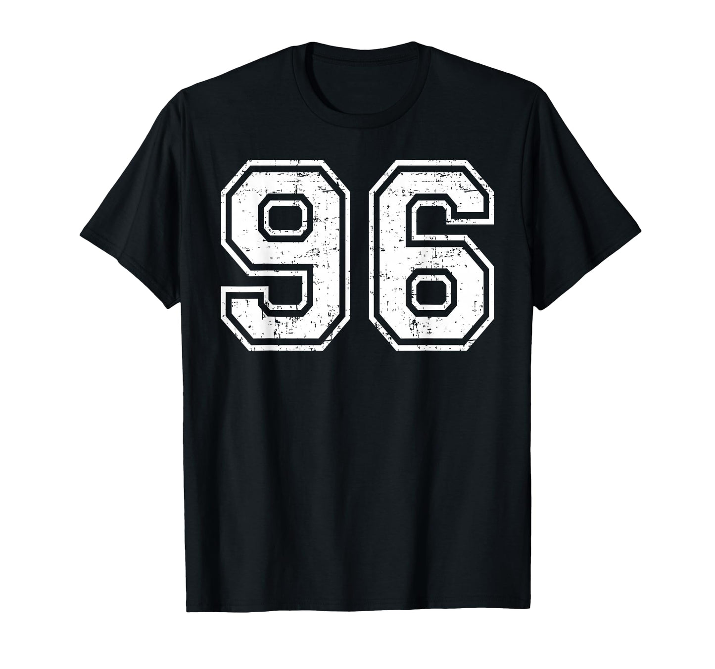 96 Number Ninety Six Team Sports T-Shirt - Fun Novelty Design Unisex - T-Shirt, Sweatshirt, Hoodie