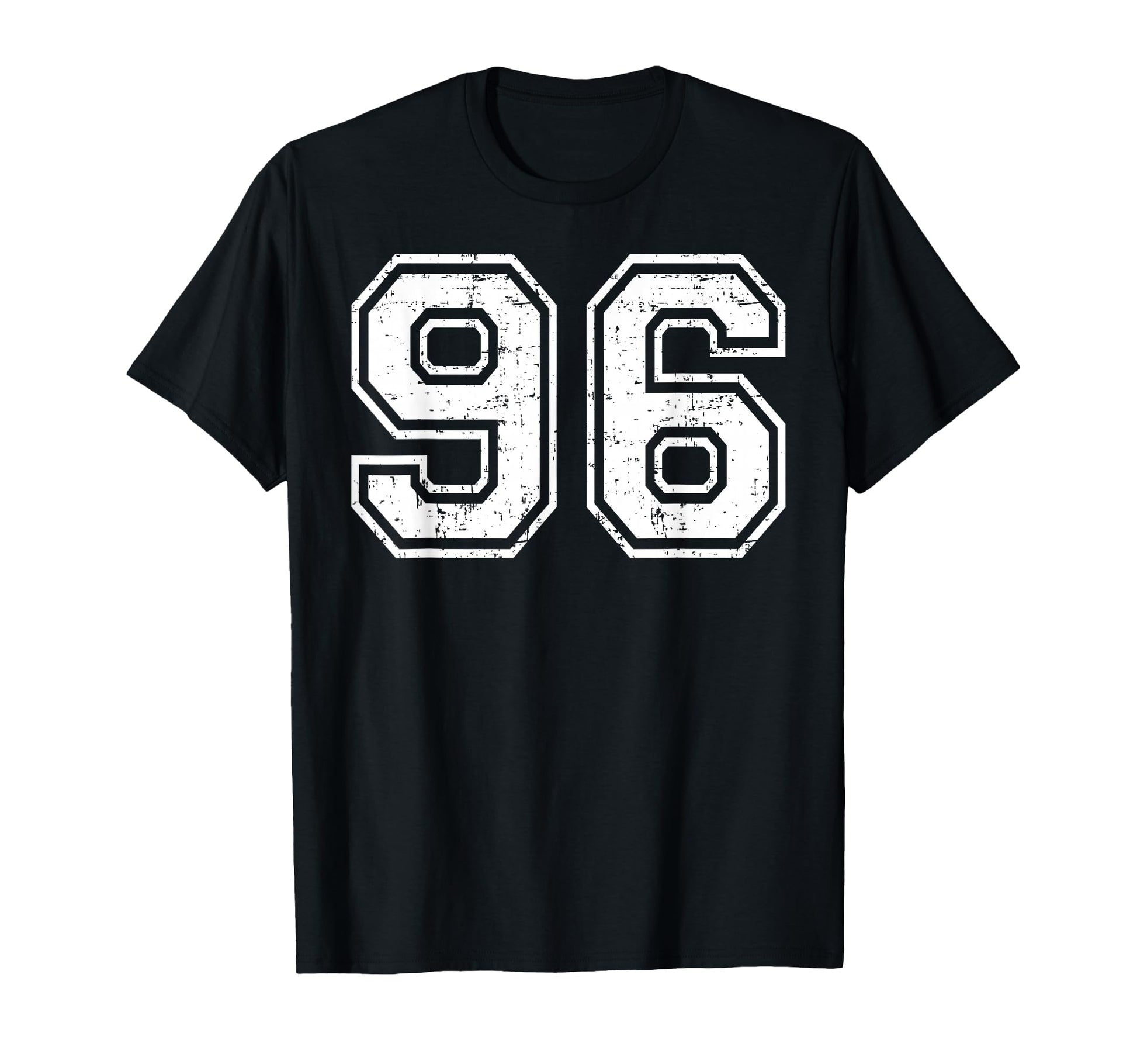 96 Number Ninety Six Team Sports T-Shirt - Fun Novelty Design Unisex - T-Shirt, Sweatshirt, Hoodie