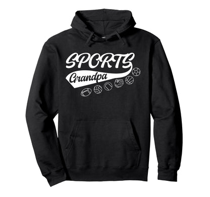 Sports Grandpa Proud Sports Hoodie - Streetwear Style Men Women - T-Shirt, Sweatshirt, Hoodie