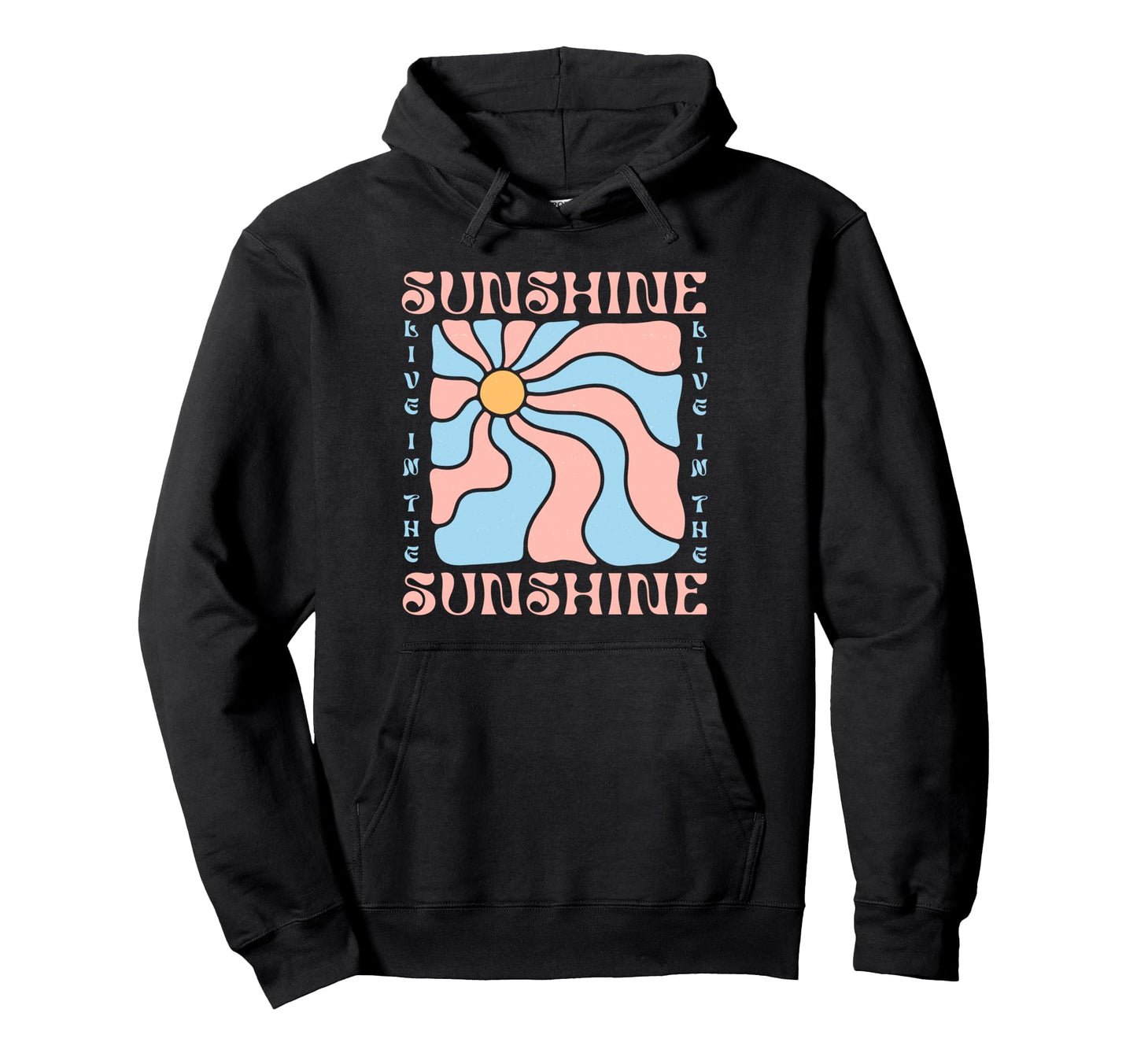 Sunshine Boho Summer Vacation Womens Hoodie - Novelty Apparel for Adults - T-Shirt, Sweatshirt, Hoodie