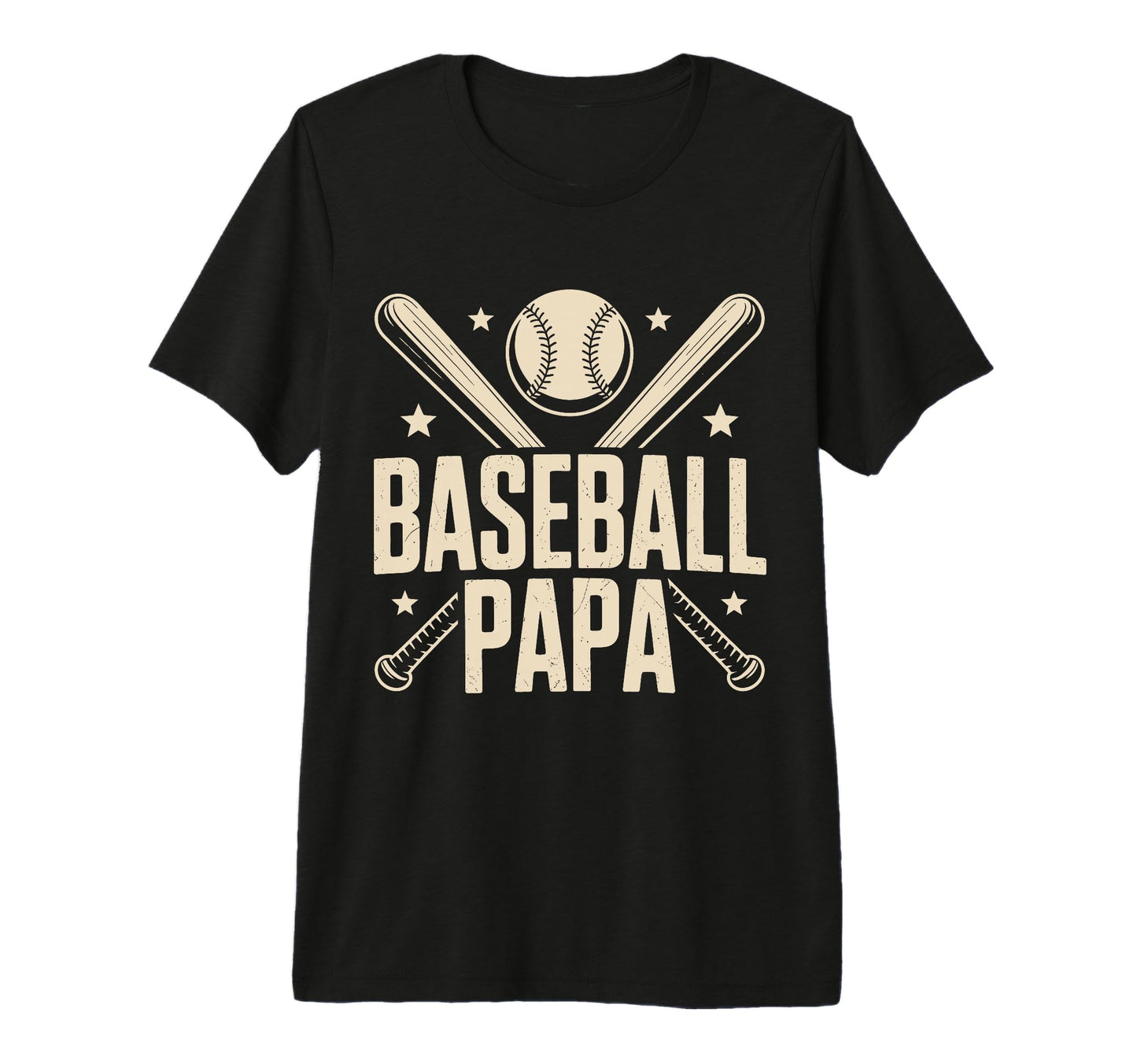 Funny Dad Shirts Baseball Papa Fathers Day T-Shirt - Trendy Graphic Unisex - T-Shirt, Sweatshirt, Hoodie