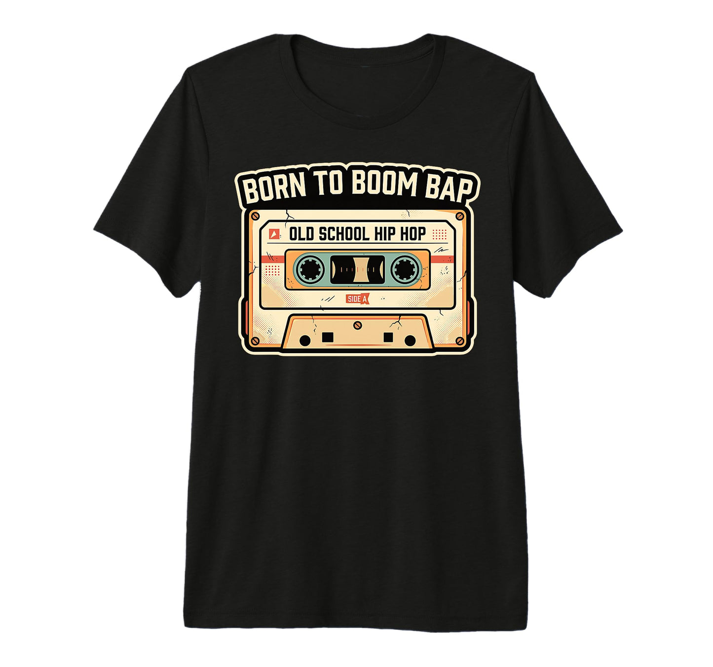 Old School Hip Hop Cassette Tape Tri Blend T-Shirt - Novelty Apparel Unisex - T-Shirt, Sweatshirt, Hoodie