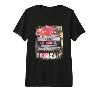 Y2K Streetwear Old School Music Tape T-Shirt - Custom Art Print Men Women - T-Shirt, Sweatshirt, Hoodie