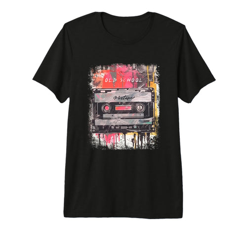 Y2K Streetwear Old School Music Tape T-Shirt - Custom Art Print Men Women - T-Shirt, Sweatshirt, Hoodie