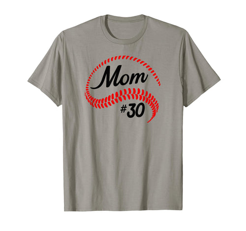 Baseball Softball 30 Baseball Mom T-Shirt - Aesthetic Graphic Men Women - T-Shirt, Sweatshirt, Hoodie