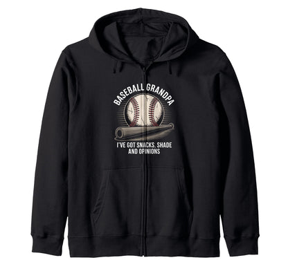 Funny Grandpa Baseball Player Fathers Hoodie - Graphic Print for Adults - T-Shirt, Sweatshirt, Hoodie
