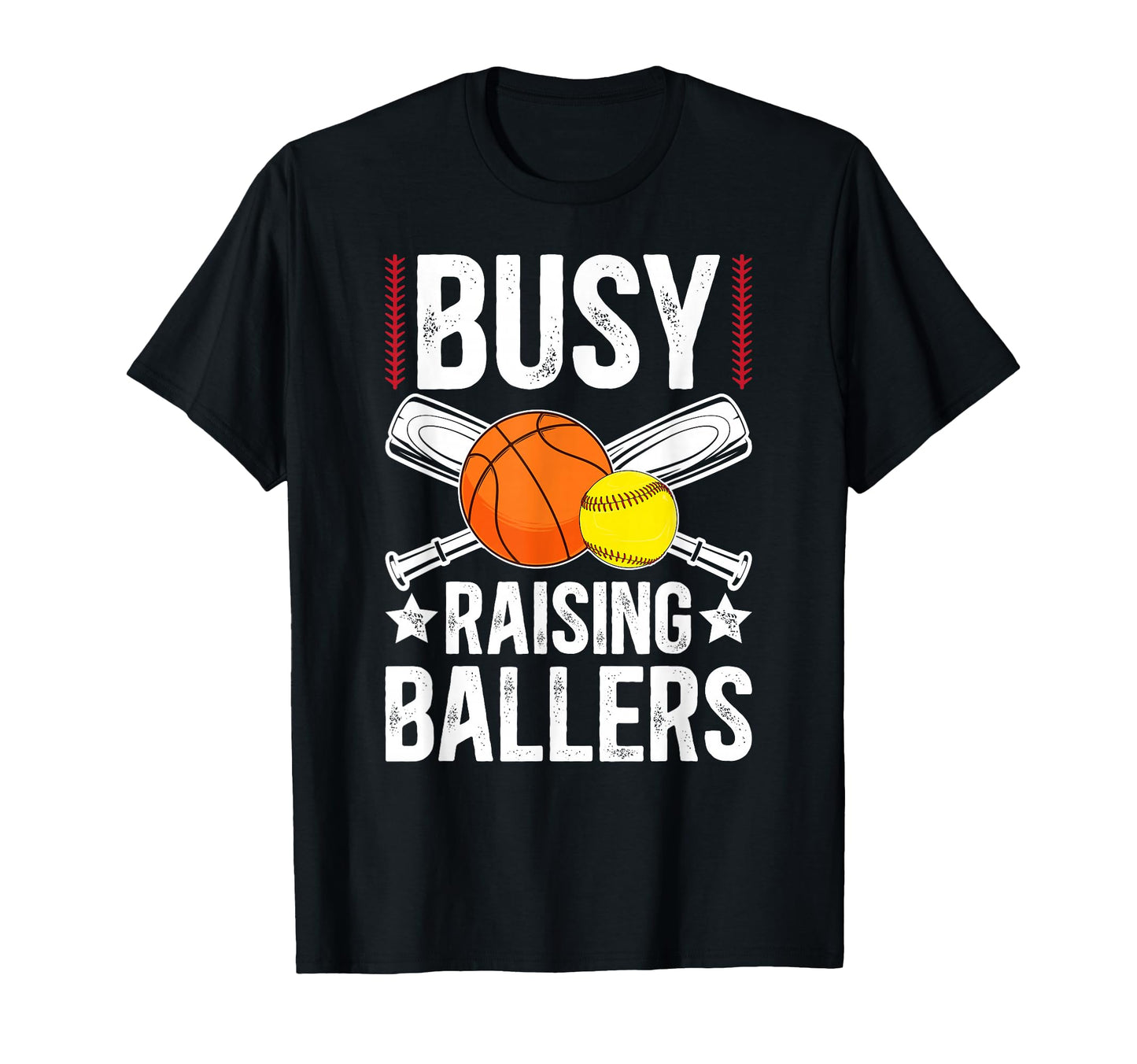 Busy Raising Ballers Basketball T-Shirt - Novelty Apparel Men Women - T-Shirt, Sweatshirt, Hoodie