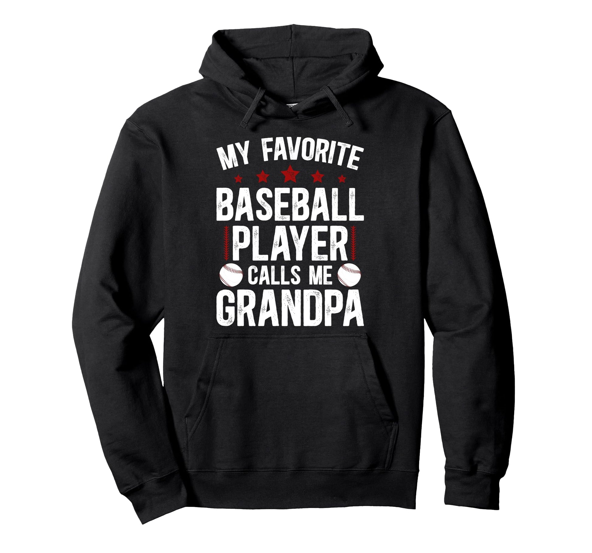 Proud Baseball Grandpa Baseball Player Hoodie - Streetwear Style Unisex - T-Shirt, Sweatshirt, Hoodie