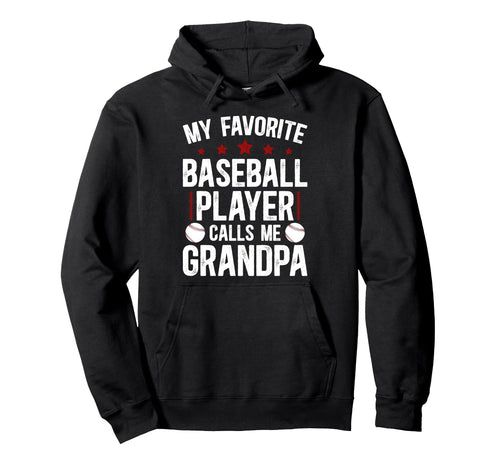 Proud Baseball Grandpa Baseball Player Hoodie - Streetwear Style Unisex - T-Shirt, Sweatshirt, Hoodie