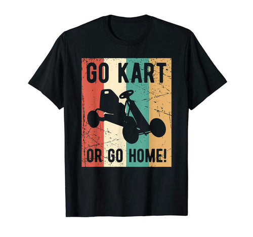 Go Kart Rainbow Karting Racer T-Shirt - Custom Art Print Unisex - T-Shirt, Sweatshirt, Hoodie