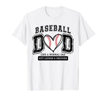 Baseball Dad Baseball Papa Fathers Day T-Shirt - Fun Novelty Design Unisex - T-Shirt, Sweatshirt, Hoodie