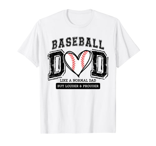 Baseball Dad Baseball Papa Fathers Day T-Shirt - Fun Novelty Design Unisex - T-Shirt, Sweatshirt, Hoodie
