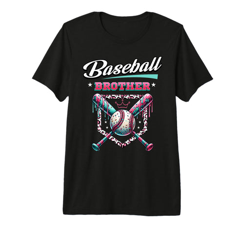 Baseball Brother Dripping Baseball T-Shirt - Custom Art Print for Adults - T-Shirt, Sweatshirt, Hoodie