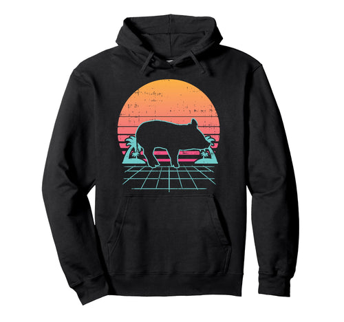 Pig Vaporwave Aesthetic 80S Farm Hoodie - Casual Everyday Wear Men Women - T-Shirt, Sweatshirt, Hoodie