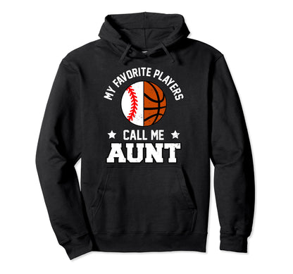 My Favorite Baseball Basketball Players Hoodie - Trendy Graphic Men Women - T-Shirt, Sweatshirt, Hoodie