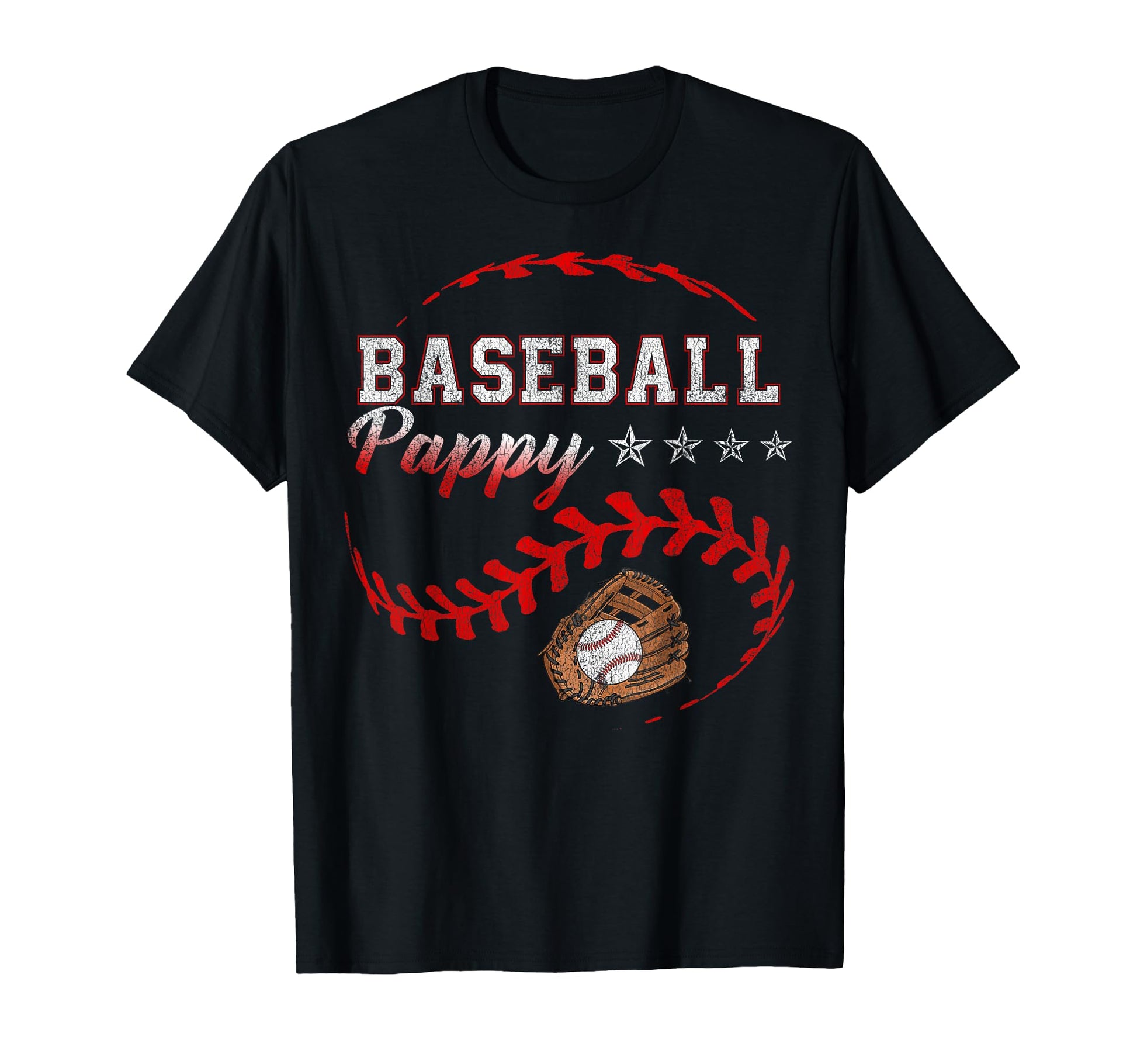 Baseball Pappy Funny Baseball Family T-Shirt - Graphic Print for Adults - T-Shirt, Sweatshirt, Hoodie