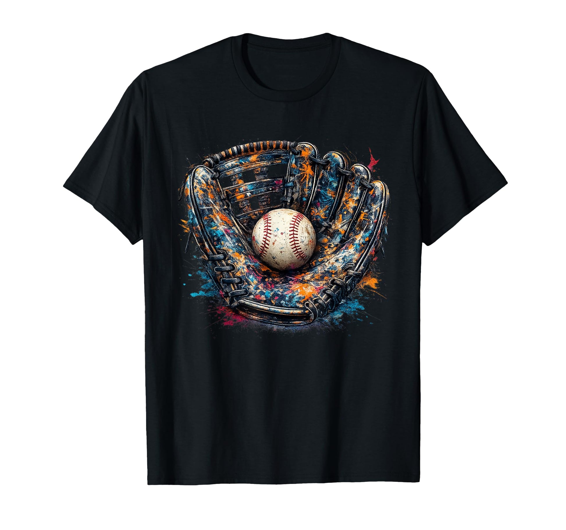 Baseball Drip Team And Ice Cream T-Shirt - Novelty Apparel for Adults - T-Shirt, Sweatshirt, Hoodie