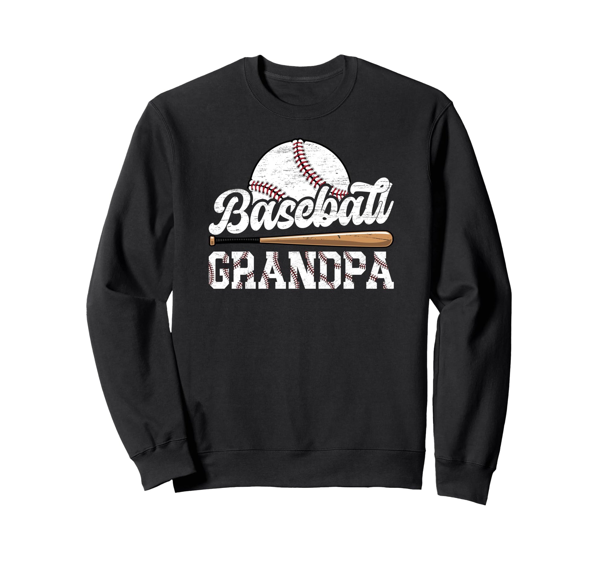 Baseball Grandpa Baseball Player Sweatshirt - Trendy Graphic Unisex - T-Shirt, Sweatshirt, Hoodie