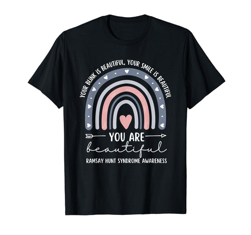 Ramsay Hunt Syndrome Awareness T-Shirt - Casual Everyday Wear for Adults - T-Shirt, Sweatshirt, Hoodie