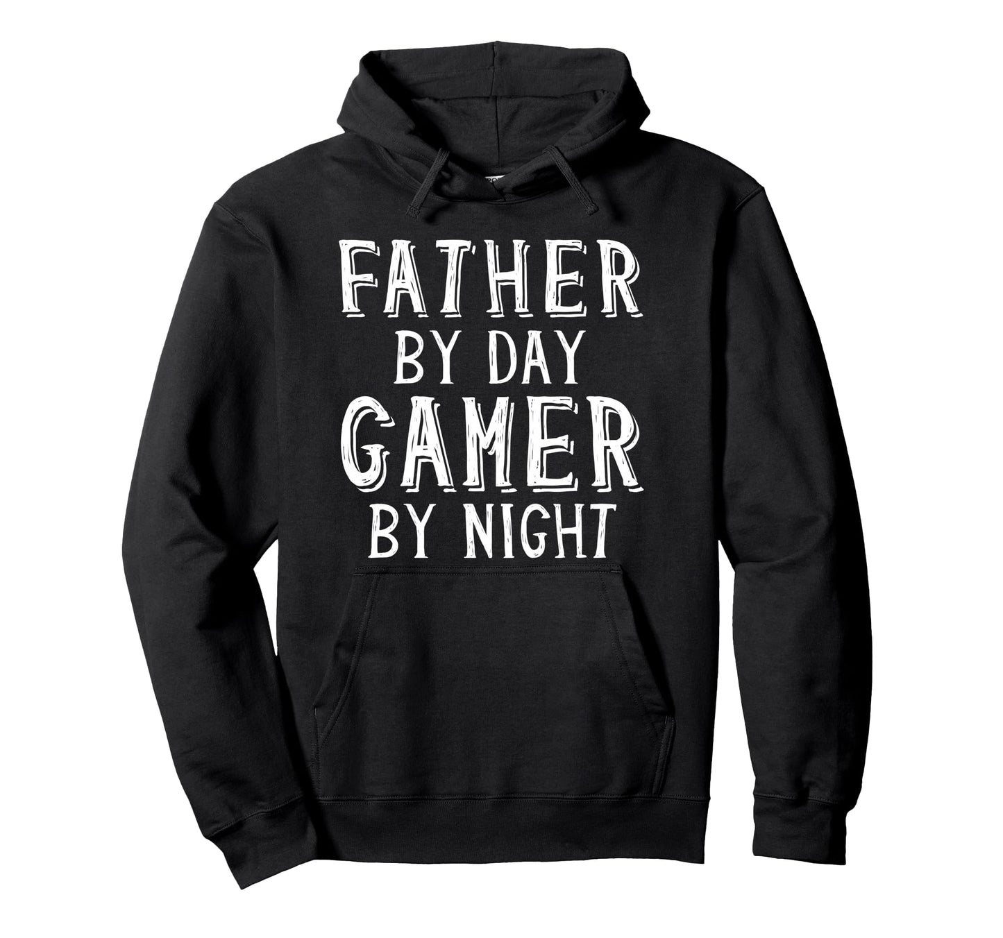 Father Day Gamer Night Geek Nerd Hoodie - Casual Everyday Wear Unisex - T-Shirt, Sweatshirt, Hoodie