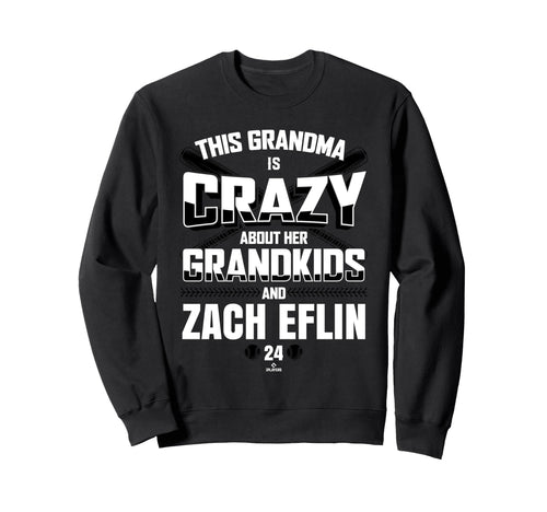 Grandma Crazy Zach Eflin Baltimore Sweatshirt - Unique Graphic for Adults - T-Shirt, Sweatshirt, Hoodie