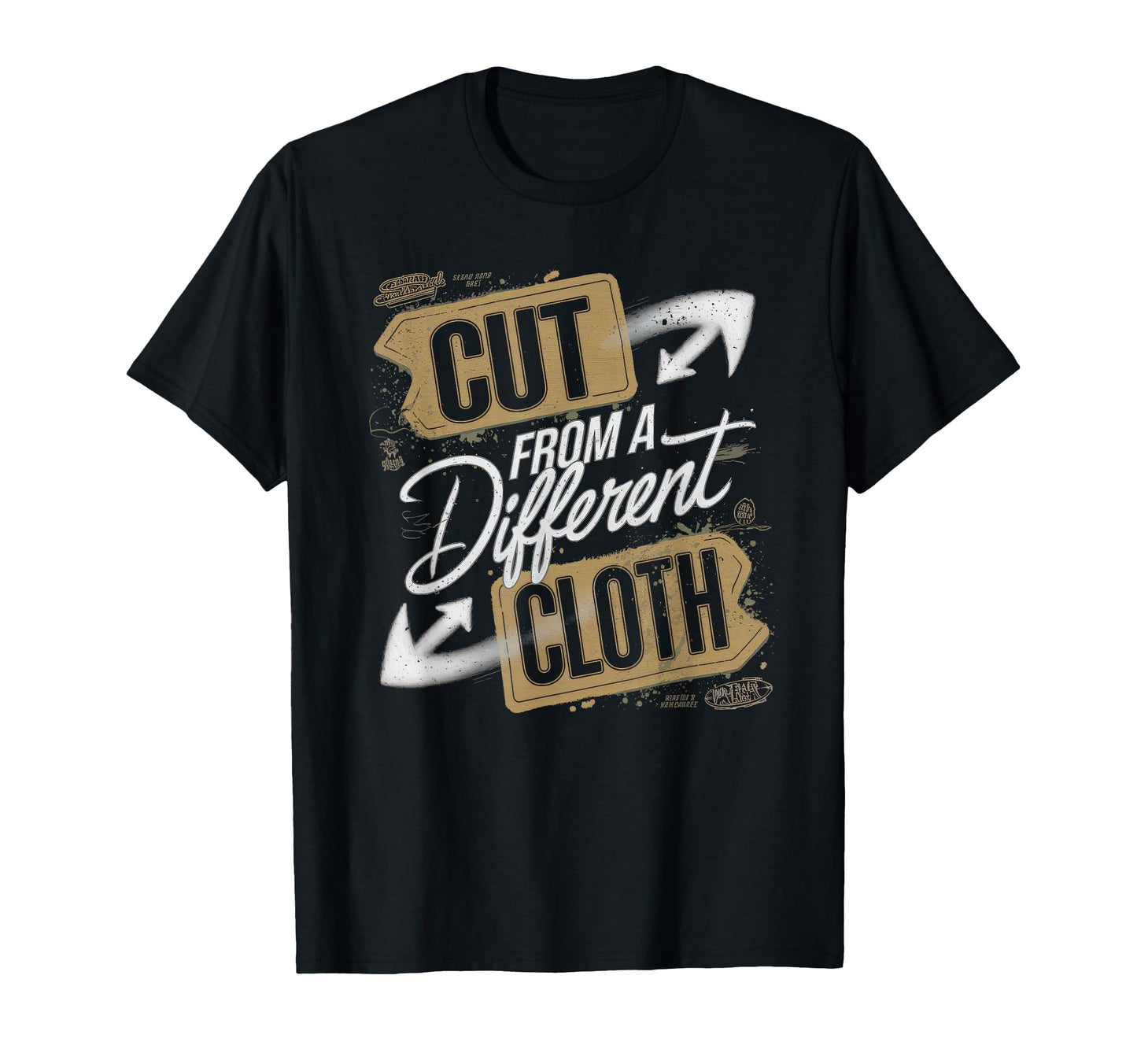 Cut From Different Cloth Hiphop Rap T-Shirt - Aesthetic Graphic Unisex - T-Shirt, Sweatshirt, Hoodie