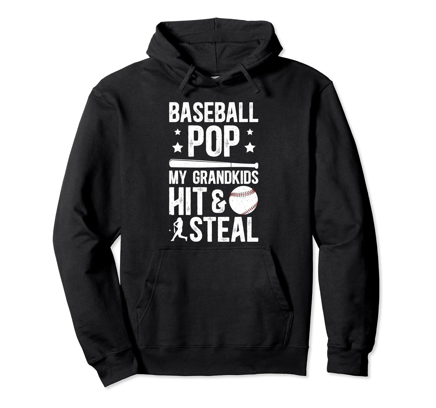 Baseball Pop Funny Grandpa Pop Hoodie - Streetwear Style Men Women - T-Shirt, Sweatshirt, Hoodie
