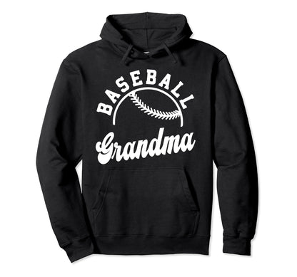 Baseball Grandma Matching Baseball Hoodie - Custom Art Print Men Women - T-Shirt, Sweatshirt, Hoodie