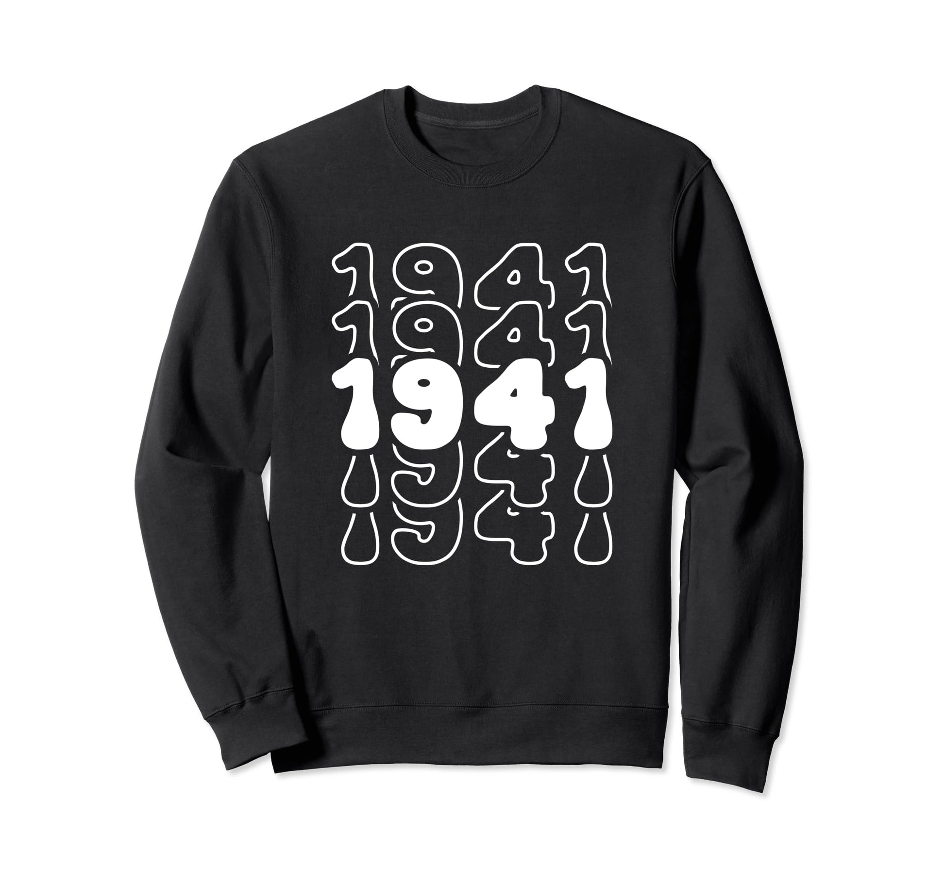83 Year Old Groovy 83Rd Birthday Sweatshirt - Aesthetic Graphic Men Women - T-Shirt, Sweatshirt, Hoodie