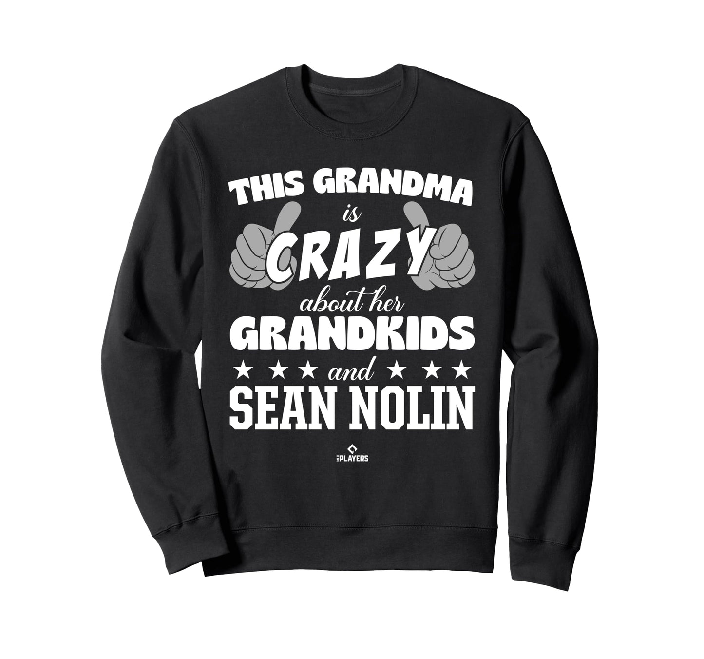 Grandma Crazy Sean Nolin Prospect Sweatshirt - Minimalist Print for Adults - T-Shirt, Sweatshirt, Hoodie