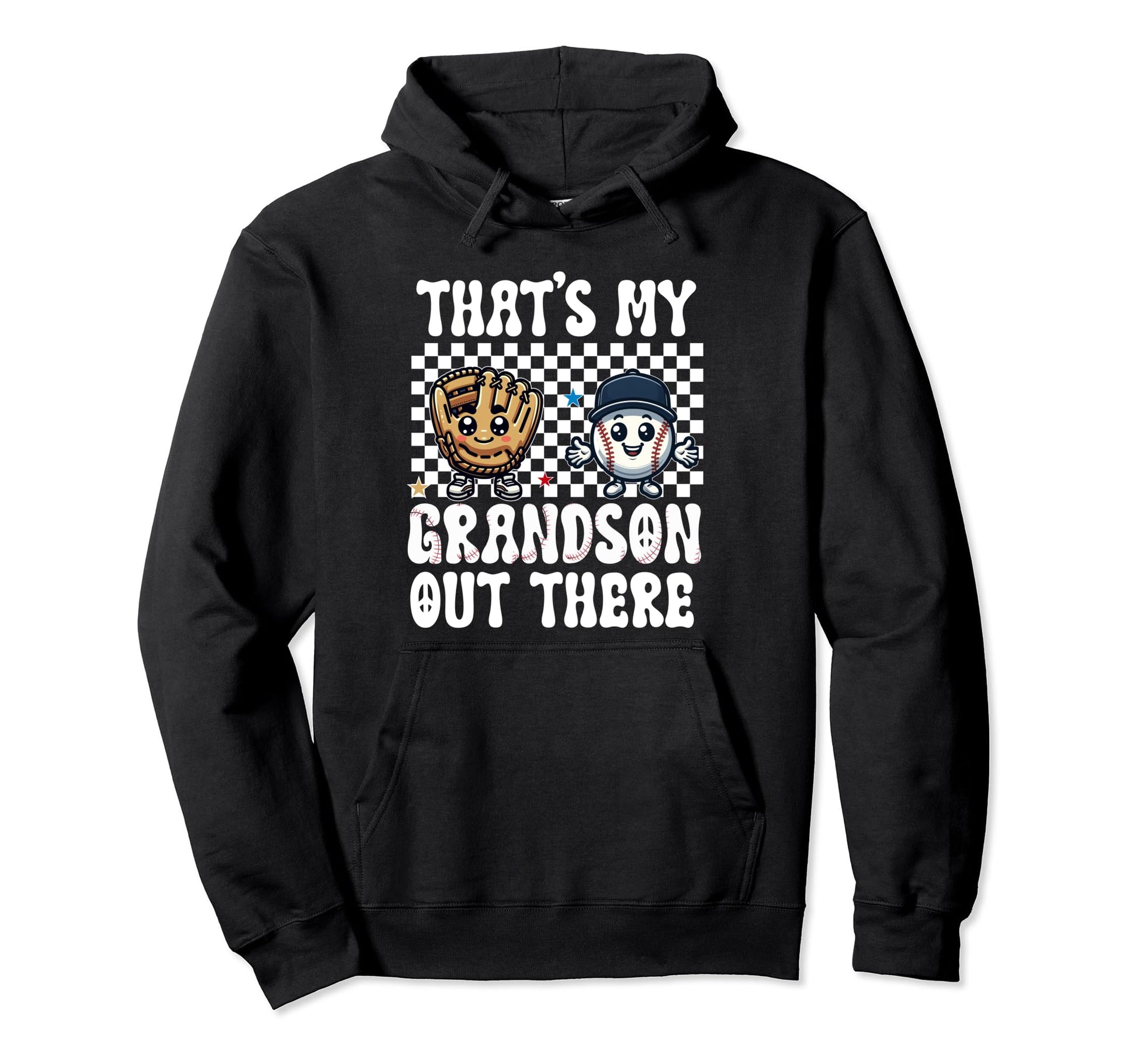 Thats My Grandson Out There Hoodie - Fun Novelty Design for Adults - T-Shirt, Sweatshirt, Hoodie