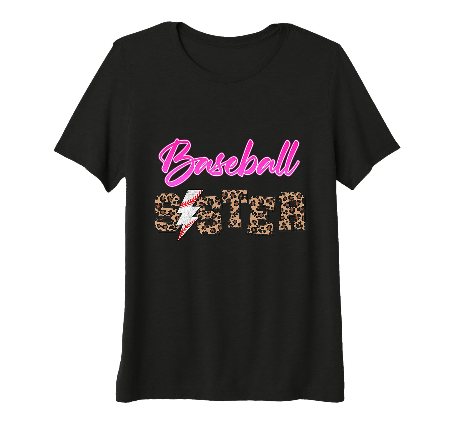 Baseball Sister Funny Baseball Life T-Shirt - Aesthetic Graphic for Adults - T-Shirt, Sweatshirt, Hoodie