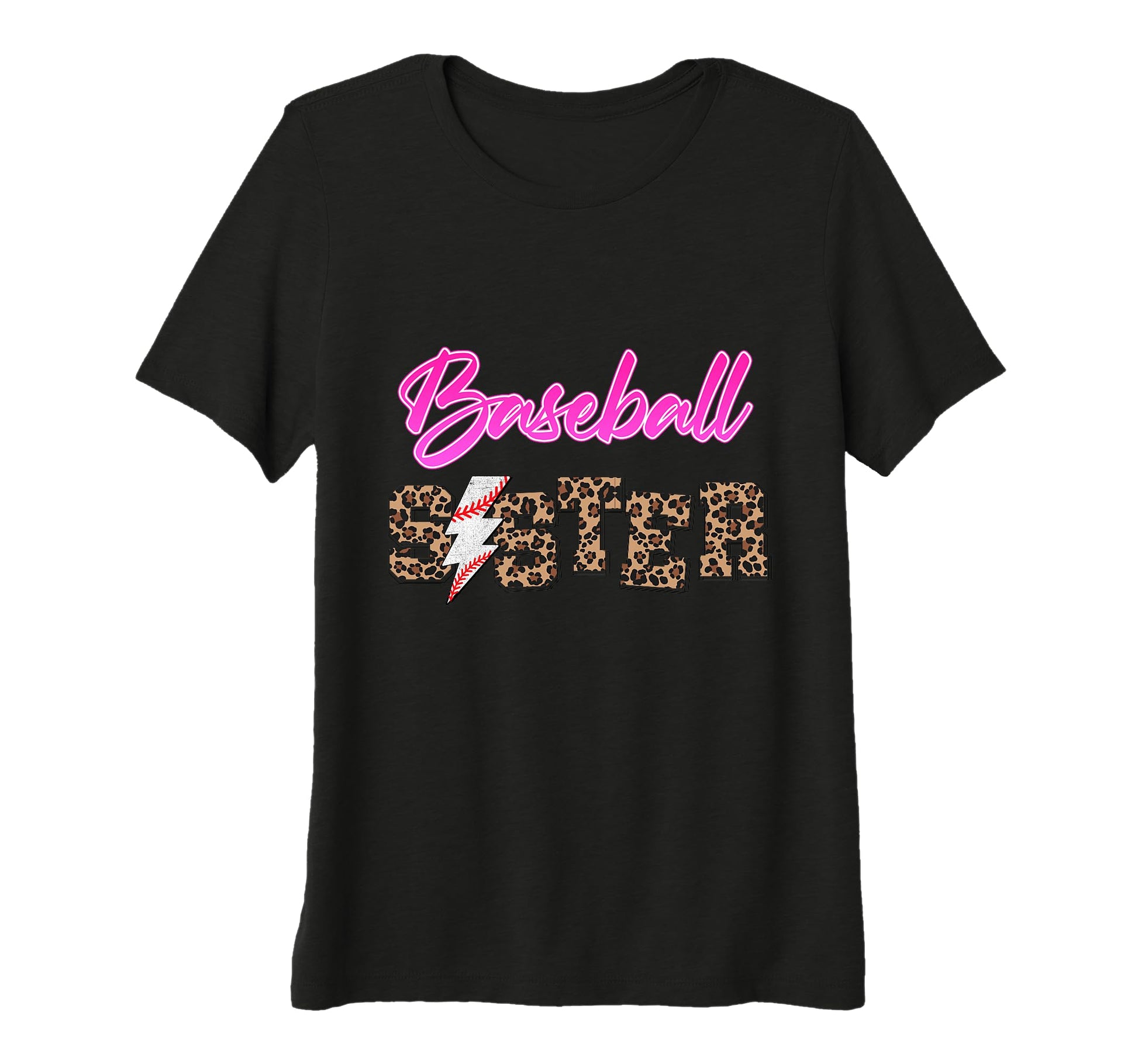 Baseball Sister Funny Baseball Life T-Shirt - Aesthetic Graphic for Adults - T-Shirt, Sweatshirt, Hoodie