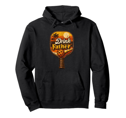 Pickleball Dad Paddles Funny Fathers Day Hoodie - Fun Novelty Design Unisex - T-Shirt, Sweatshirt, Hoodie