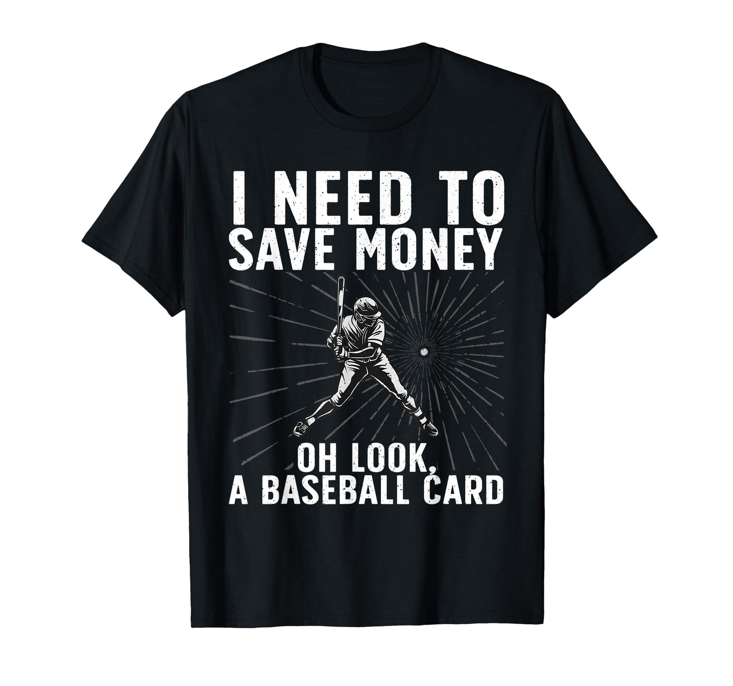 Baseball Card Baseball Card Collecting T-Shirt - Minimalist Print Men Women - T-Shirt, Sweatshirt, Hoodie