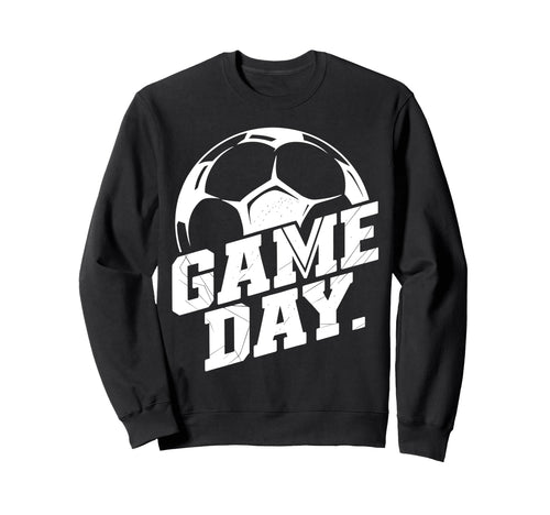Game Day Soccer Mom Dad Coach Sweatshirt - Minimalist Print Men Women - T-Shirt, Sweatshirt, Hoodie