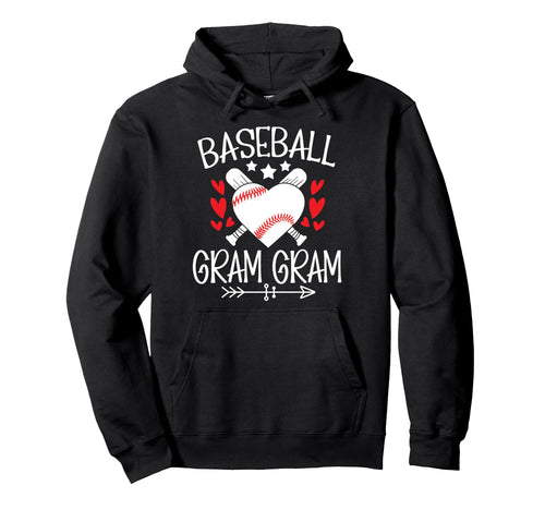 Baseball Gram Gram Baseball Player Hoodie - Streetwear Style Men Women - T-Shirt, Sweatshirt, Hoodie