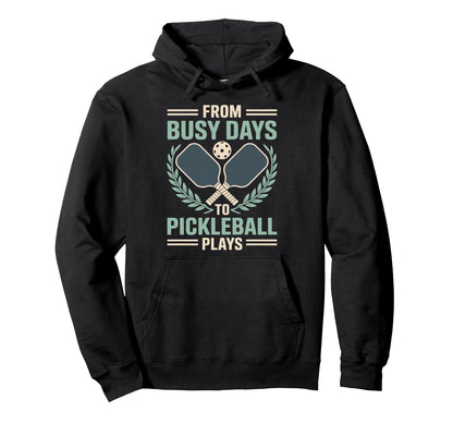 Pickleball Dad Papa Paddle Sport Hoodie - Custom Art Print for Adults - T-Shirt, Sweatshirt, Hoodie
